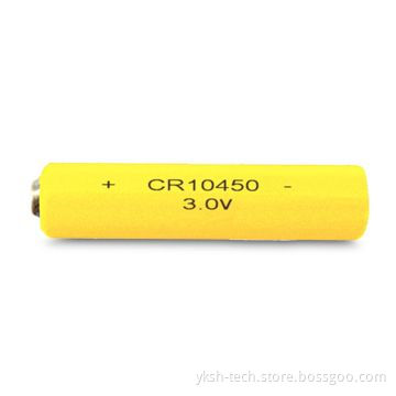 Li-MnO2 Energy Type Battery, 3.0V, 600mAh, AAA Size, Used for Smoke Detector and Water Meter